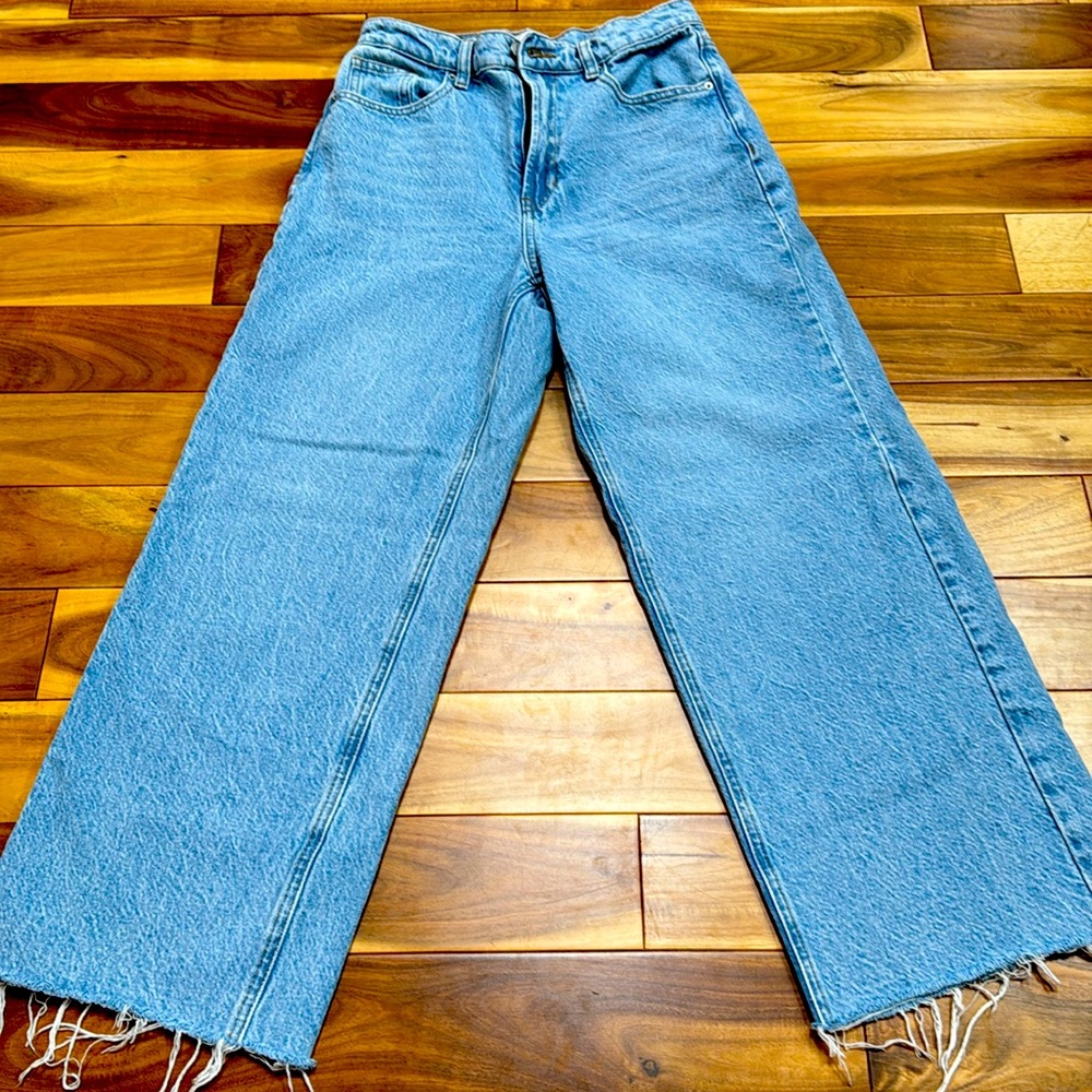 PacSun Light Blue Wide Leg Jeans